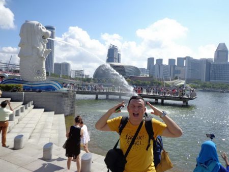 backpacker ke singapura gan