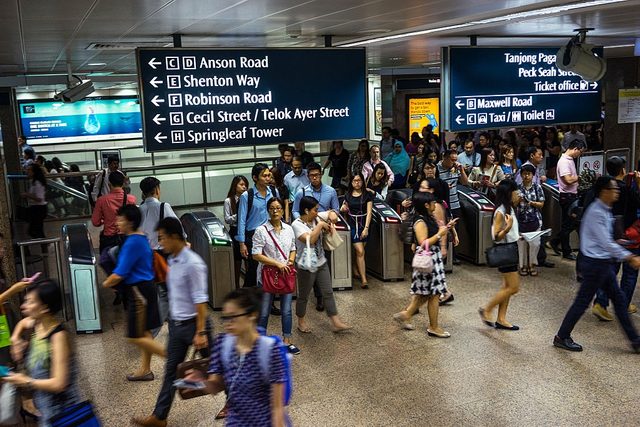 cara naik mrt di singapura
