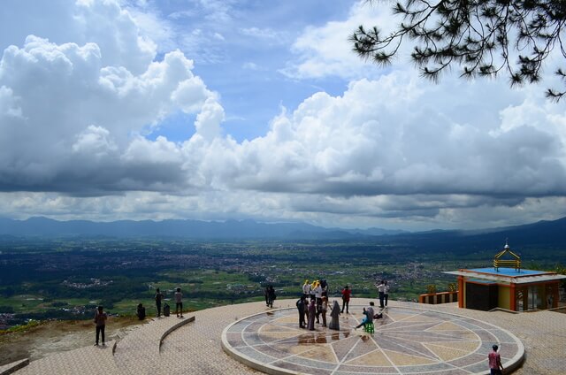 pemandangan janjang sajuta singgalang awal
