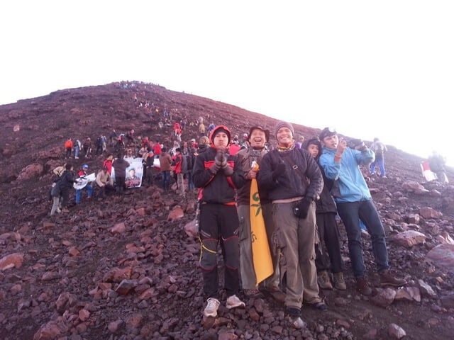 menuju puncak gunung kerinci jambi
