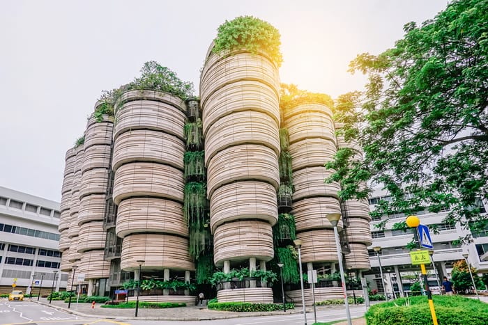 The Hive (NTU) menjadi tempat instagramable di singapura