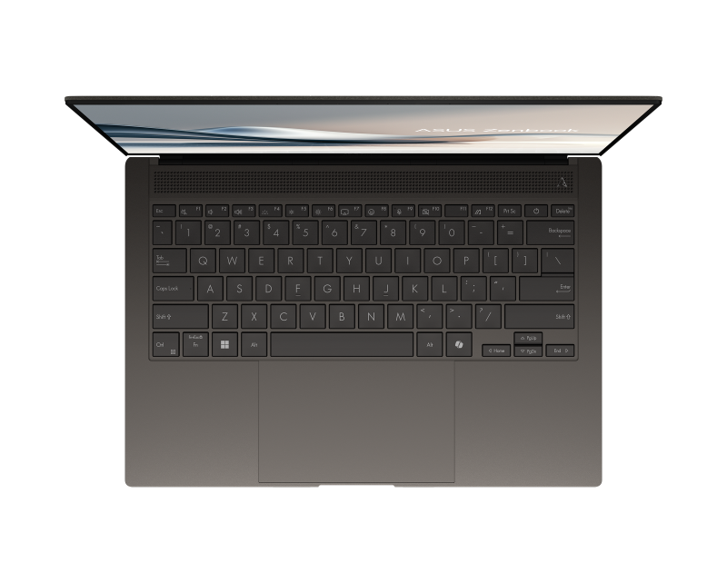 Enlarged ergonomic touchpad
